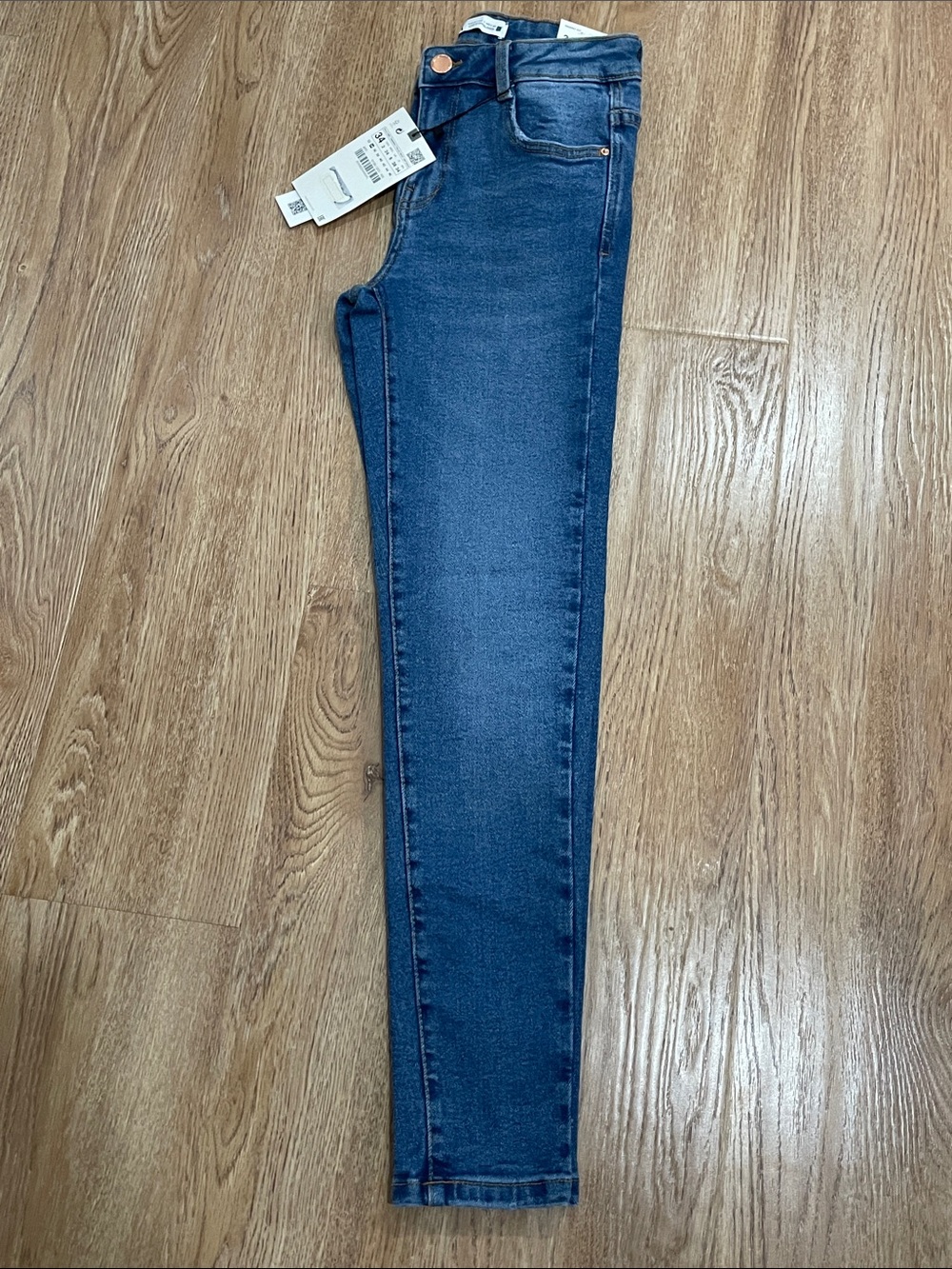 Zara Dark Blue Skinny Jeans
